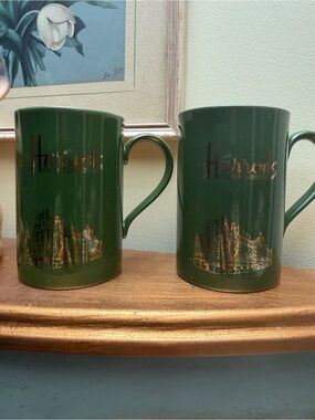 Harrods set of 2 mugs